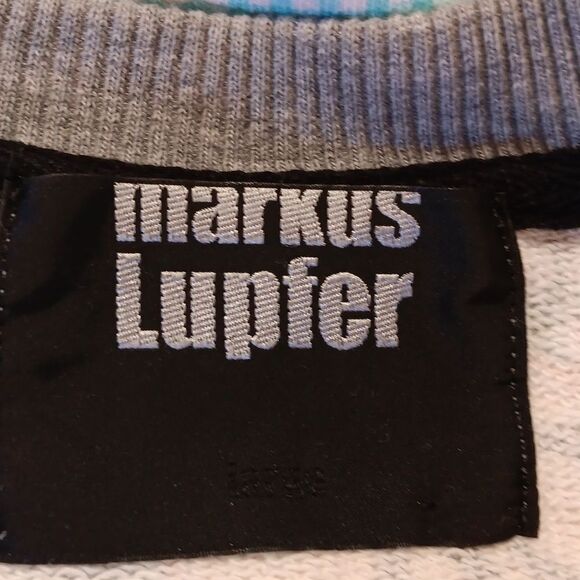Marcus Lupfer Have a Nice Day Sweatshirt Y2K - Picture 8 of 12
